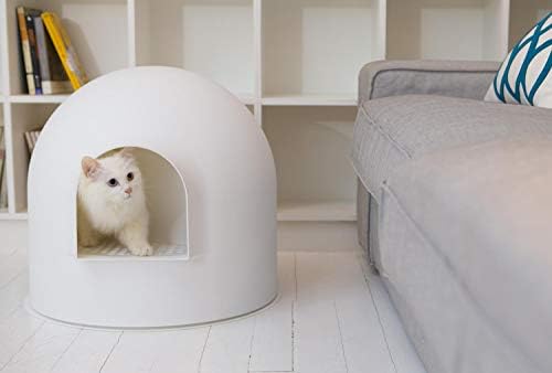 永遠の定番 Pidan 廊下付き猫トイレ スノードーム型 モダン インテリア おしゃれ