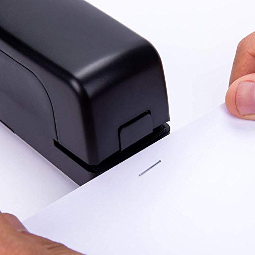 Electric Stapler,CNASA Portable Full Strip Staple Capacity 24 Sheets Jam-Free for Office,Professional,Classroom School and Home Use,Black Battery Operated or AC Adapter（Included） - Thumbnail 6