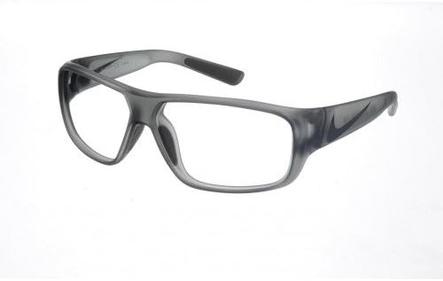 Nike Mercurial Radiation X-Ray Imaging safety glasses - 0.75mm Lead Glass (Matte Crystal Anthracite w Grey Swoosh, Plano 0.75mm Lead Glass)