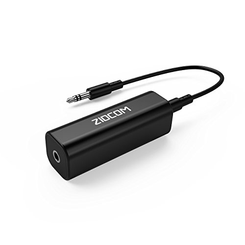 Ziocom Ground Loop Noise Isolator [ Eliminate the Buzzing Noise Completely while Playing Music ] for your Car Audio System/Home Stereo with 3.5mm Audio Cable - Thumbnail 2
