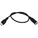 BlastCase Sync 3.5mm F Aux Audio Jack to Micro USB 5 Pin Male Converter Audio Cable Char