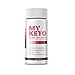 MyKeto Ketone Testing Strips for Ketosis - 100 Urinalysis Tester Strips | Measure Ketone Levels on Low Carb Ketogenic Diet, Best Urine Test for Accurate Measurement of Ketones