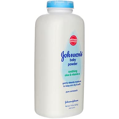 JOHNSON'S Aloe & Vitamin E Baby Powder 15 oz (Pack of 3)