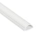 D-Line Cable Raceway On-Wall Cord Cover White | 39 Inch Medium Paintable Channel to Hide and Conceal Cords, Cables, or Wires | Cable Management | 1.18" (W) x 0.59" (H)
