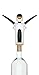 True Zoo Kingsley the Penguin Corkscrew Wine Opener, Winged Design with Easy Grip Soft Touch Wings, Stainless Steel and Plastic with Sharp Screw for Wine Bottles, Home Bar, Kitchen, Novelty Gifts