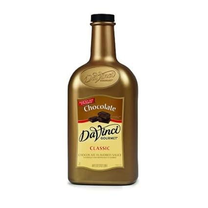 Amazon Com Da Vinci Gourmet Chocolate Sauce Half Gallon