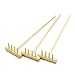 Buorsa Zen Garden Tool Rake Four Tine Desktop Rake ,5.5