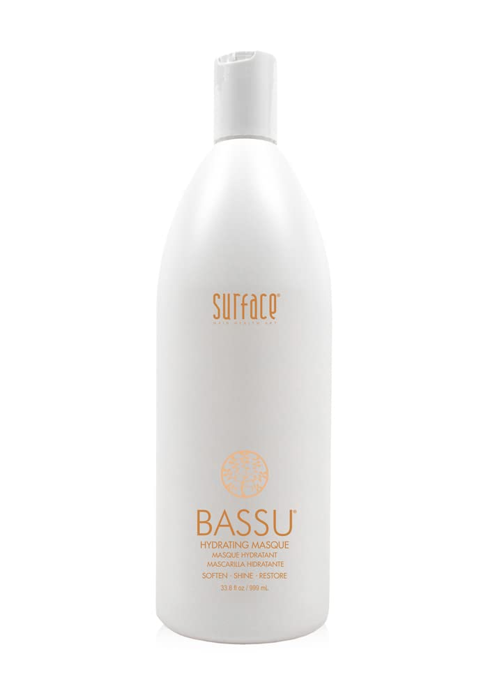 Photo 1 of Surface Hair - Bassu Moisture Hydrating Masque- Restore, Moisturize, Detangle & Soften - 33.8 fl oz