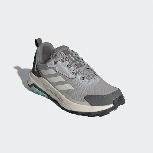 Damen Terrex Anylander Hiking Hiking Shoes, Grey Two/Chalk White/Wonder Alumina, 42 EU