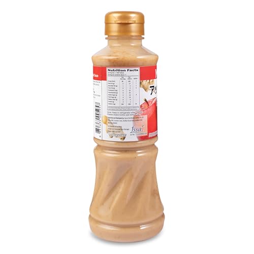 Yamamori Apple Ginger Dressing • Authentic Japanese Style Salad Dressing • Sweet & Tangy Apple Ginger Sauce for Salads, Marinades, Dips & Asian Cuisine, 7.44 fl oz ℮ 220 ml 3