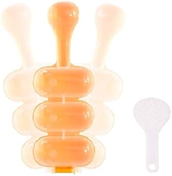 Amazon Co Jp おにぎり 型 ボール 赤ちゃん 子供 おにぎりメーカー ずしカップ ふりふり 3連しゃもじ付き おにぎりセット お弁当グッズ 手料理 Ins大人気 可愛い 簡単 Pichidr ホーム キッチン