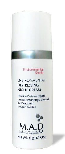 M.A.D Skincare Environmental Destressing Night Cream 1.7 oz.