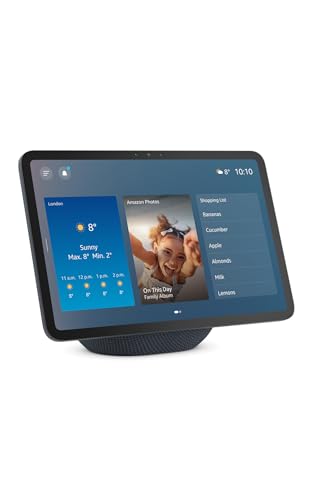 Certified Refurbished Amazon Echo Show 11 (newest gen), Vibrant Full-HD 11" display with more viewing area, spatial audio, Graphite