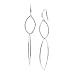 Silpada 'Interlocking' Drop Earrings in Sterling Silver