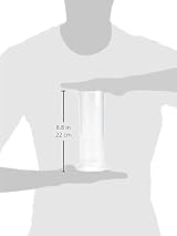 Vitlab 4038 Measuring Cylinder Low Form 500ml Polypropylene Round Base view 5