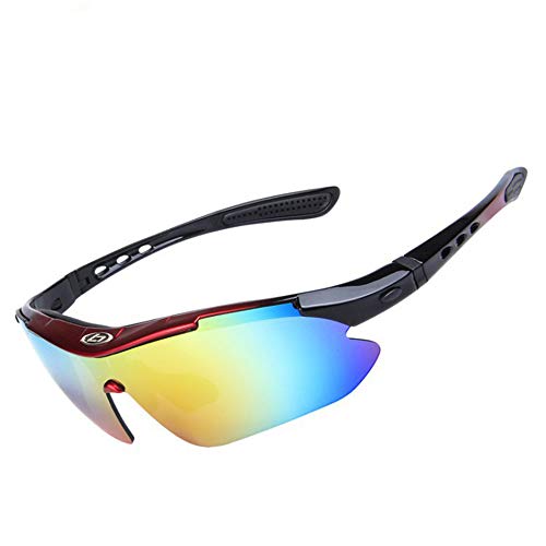 Liuxiaomiao-SP Sport Sonnenbrillen Nachtsichtbrille Radfahren Brille Outdoor-Sportanzug Polarisationsbrillen 5-fache… – Bild 3