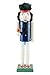 Clever Creations Basketball Player 14 Inch Traditional Wooden Nutcracker, Festive Christmas Décor for Shelves and Tables