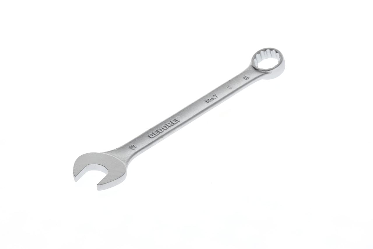 Gedore 7-19 19 mm D3113A Combination Spanner - Silver