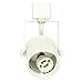 H System 3-Lights GU10 7.5W LED Track Lighting Kit White 3K (500 lumens) Warm White 9154-330K-WH Bulbs Included