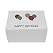 48 Happy Birthday Card Bulk Assortment Set – 6 Fun Designs with Blank Inside – 4 x 6 Inch Cards Include Envelopes and Card Storage Box