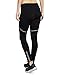 BALEAF Women's 3D Padded Compression Cycling Tights Pants Wide Waistband