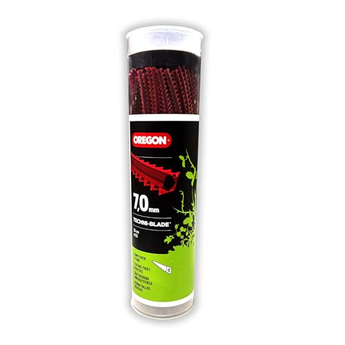 Oregon 7mm Notched Strimmer Line Tallgrass Weed Dense Vegetation Heavy Duty Fits Standard Models 7mm x 26cm 155pcs (525244)
