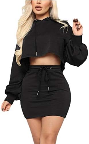 thumbnail image 2 of Women's 2 Piece Summer Outfit: Short Sleeve Top & Drawstring Skort | Casual Lounge & Going Out Set 2 of 2