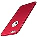 iPhone 6S Case, iPhone 6 Case, ACMBO Ultrathin Micro Matte [Skin Touch Feel] Metallic Texture Anti-Fingerprints Non-Slip No-Fade PC Phone Case Cover for iPhone 6/6S 4.7 inch, Sleek Red