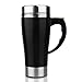 Self Stirring Coffee Mug Cute Stainless Steel Automatic Electric Mixing Cup Customized Logo Black 15.2oz