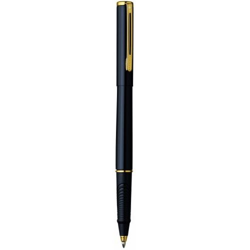 Sheaffer Agio Roller Ball, Black Lacquer Finish with 22K Gold Plate Trim (SH/455-1)