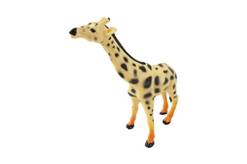Safari Jungle Zoo Plastic Animals and Big Bucket 5” to 9” Figures 12 Large Wild Animal Toys Great For Kids and Toddlers Playing On The Beach Or In The Living Room from Well Pack Box - Thumbnail 5