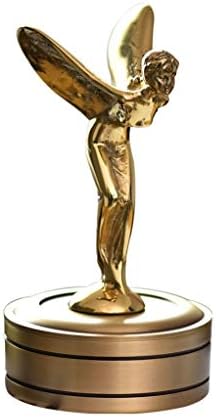 HQQ Angel Ashtray European Light Luxury Home Angel Copper Ashtray Jewelry Box Decoration Business Housewarming Gift Living Room Pendulum