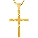 Lifetime Jewelry Cross Necklace [ Gold Cross with 20