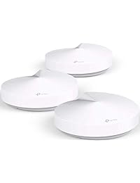 TP LINK Deco M5 Conjunto Home WiFi Sistema de malla w Homecare Seamless, Secure WiFi para cada habitación   hasta a 4.500 ft.² de cobertura   Router   3 Pack de reemplazo