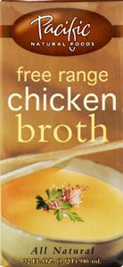 PACIFIC NATURAL FOODS FREE RANGE CHICKEN BROTH 32 OZ