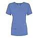 Adar Indulgence Womens Jr. Fit Enhanced V-neck Scrub Top