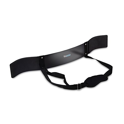 Arm Bicep Blaster,Weight Lifting Blaster Biceps Isolator Curl Bomber Gym Bar Training Fitness Neoprene Support Straps for Body Building