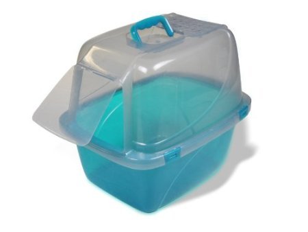 Van Ness Odor Control Large Translucent Enclosed Cat Pan with Odor Door - #CP6TR