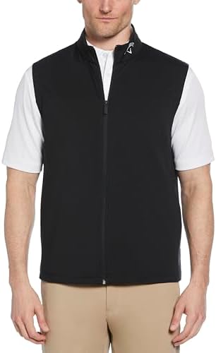 Callaway Men's Swing Tech Blocked 1/4 Zip Long Sleeve Golf