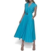 Karl Lagerfeld Womens Short Sleeve Multifunctional Shirt Dress