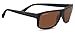 Bollé Safety Serengeti 7952 Claudio, Sanded Dark Brown Frame, Polarized Drivers Lens