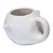 Super Mario Bros Vintage White Boo Molded Coffee Mug | 20 Ounce