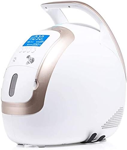 Knoijijuo Oxygen Concentrator, Portable Oxygen Machine Home for The Elderly, Adjustable Oxygenator for Pregnant Women