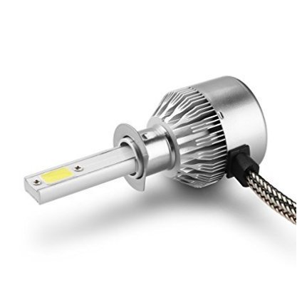 AGM LED C6 H1 Luces Delanteras del Coche (High Beam), 36W Alta Potencia LED COB Bombillas para Faros Delanteros, 2pcs/paquete