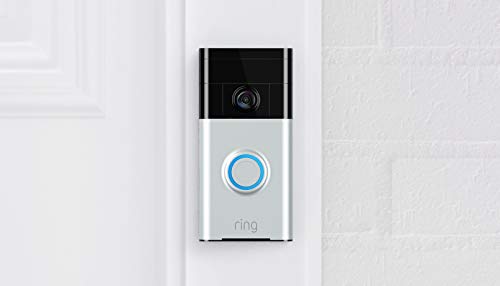 Amazon Com Ring Video Doorbell 1st Gen 720p Hd Video Motion Activated Alerts Easy Installation Satin Nickel Amazon Devices ring video doorbell 1st gen 720p hd video motion activated alerts easy installation satin nickel
