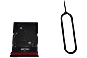 ruichuang Dual SIM Card Holder Tray Replacement for XIAOMI REDMI Note 11 PRO-Black