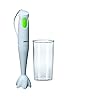 Braun MultiQuick 1 MQ100 Hand Blender, Soup Mixer, Stainless Steel Blades, BPA-Free Plastic Beaker, Dishwasher Safe Wand…