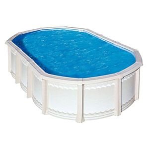 Piscine Hors Sol Métalrésine Trigano Liberty Ovale 650 X 380 M 1