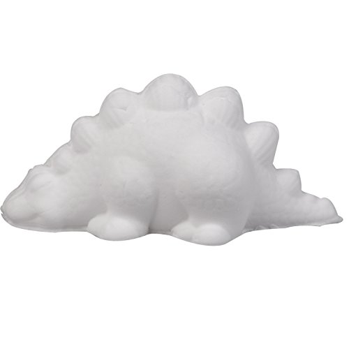 Floof Modeling Clay - Reuseable Indoor Snow - Endless Creations with 3 Dinosaur Molds and Dino Track Roller.