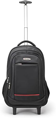 Senator Rolling Trolley Backpack 21 Inch Unisex Carryon Luggage Suitcase Wheeled Laptop Backpack for Travel Lightweight Business Trolley School Bag College Student KH8045 (Black) price in Saudi Arabia | Amazon Saudi Arabia | kanbkam Senator Rolling Trolley Backpack 21 Inch Unisex Carryon Luggage Suitcase Wheeled Laptop Backpack for Travel Lightweight Business Trolley School Bag College Student KH8045 (Black) price in Saudi Arabia | Amazon Saudi Arabia | kanbkam